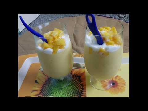 Thick Mango shake||with vanilla ice cream mango shake||#yummy#cookwithshamima