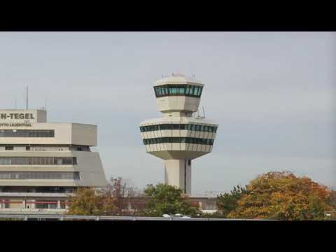 Berlin Tegel- Flughafengebäude im Oktober 2022