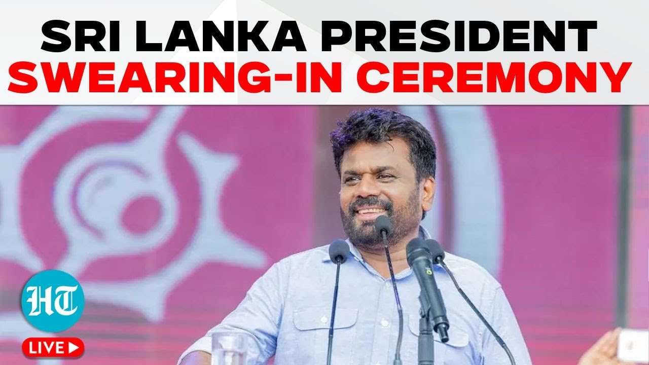 Sri Lanka LIVE | Anura Kumara Dissanayake Swearing-In Ceremony LIVE | Sri Lanka President LIVE