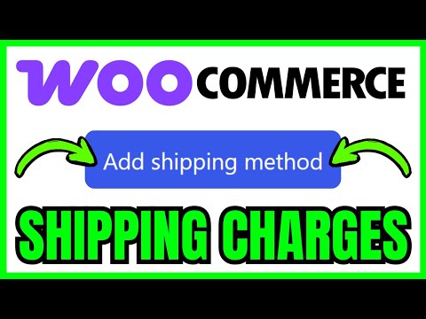 How To ADD SHIPPING CHARGES In WooCommerce (QUICK & EASY) 2026