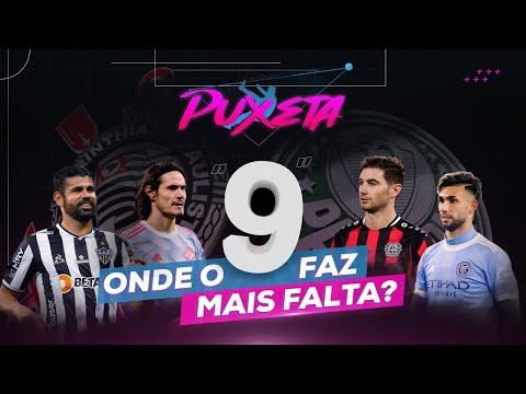 DIEGO COSTA X ALARIO / CORINTHIANS X PALMEIRAS: onde o CAMISA 9 faz mais falta? #PuxetaESPN