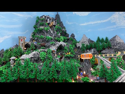 Geschafft!!! Der Berg ist Endlich Fertig |Folge 148 |LEGO® Klemmbaustein Stadt Baustein