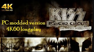 Kiss: Psycho Circus: The Nightmare Child | PC 4K60 | Longplay Full Game Walkthrough No Commentary