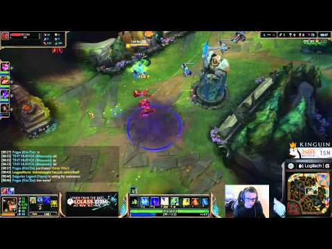 Bjergsen duo Hai - Cassiopeia vs Ahri Mid - League of Legends Gameplay