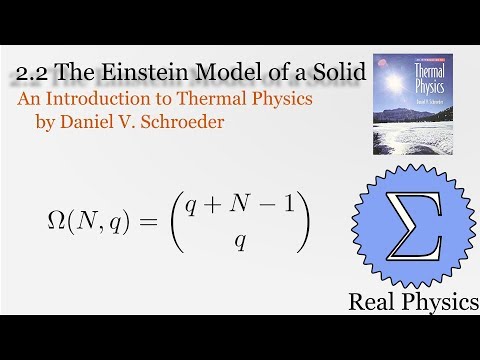 2 2 The Einstein Model of a Solid Thermal Physics Schroeder