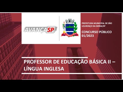 CONCURSO PROFESSOR INGLÊS - QUESTÕES ALEATÓRIAS 001