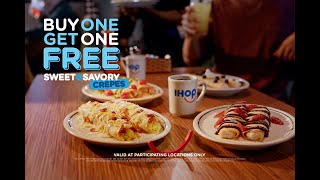 IHop New Sweet & Savory Crepes | English