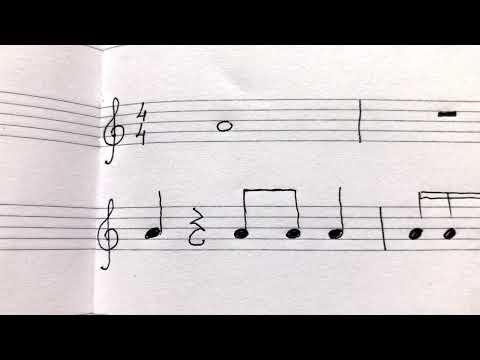 Măsura de patru pătrimi, patru timpi