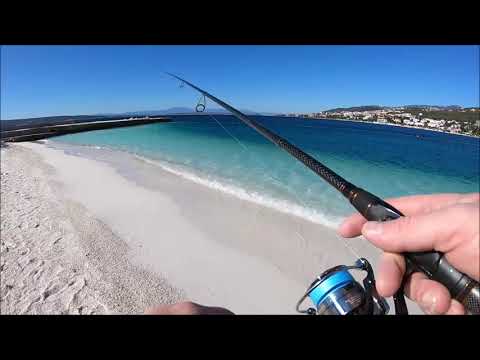 Seabass on Duo bay ruf manic 95 Adriatic Sea Selce