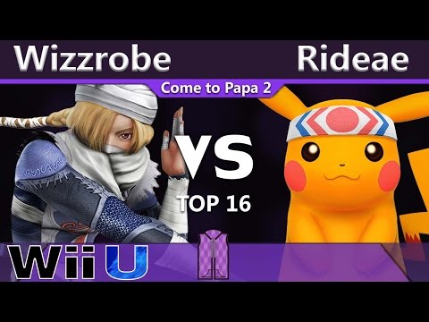 COG|Wizzrobe (Sheik) vs. Shoq|Rideae (Pikachu) - Wii U Top 16 - CTP2