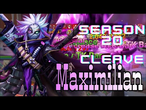 Maximilian l Dark Weapon Master l Cleave Team l Summoners War l Highlights