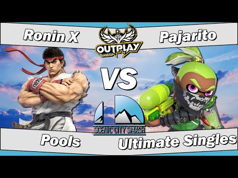 Scenic City Smash I Pools - Ronin X (Ryu) Vs.  Pajarito (Inkling) Smash Ultimate