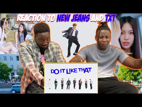 NEW JEANS Super Shy & TXT ft. Jonas brothers 'Do it Like That' (Reaction)