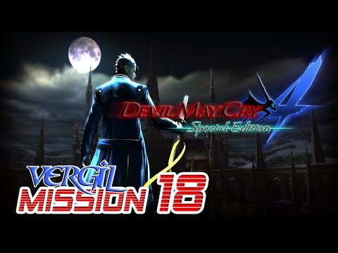 Devil May Cry 4 Special Edition Walkthrough - VERGIL Mission 18【60FPS】PS4