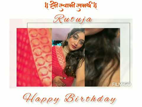 Happy birthday 🎂  Rutuja