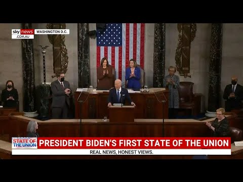 IN FULL: President Joe Biden's first State of the Union address