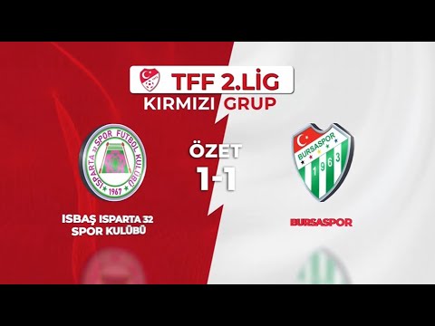ISBAŞ Isparta 32 Spor 1-1 Bursaspor | Maç Özeti