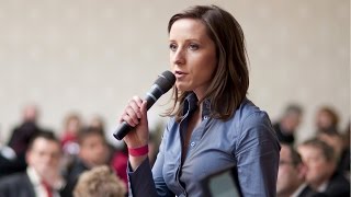 "I'm frustrated because I forget my words when I speak English..."