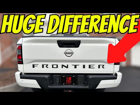 2022 Nissan Frontier Tailgate Letter Inserts | A Must for any Truck!
