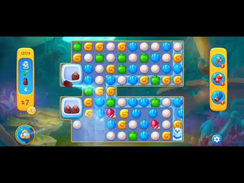 Fishdom Easy Level 12179 (with full seashell) @choraelmin