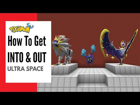 How To Get INTO and OUT of Ultra Space | Pixelmon Tutorial