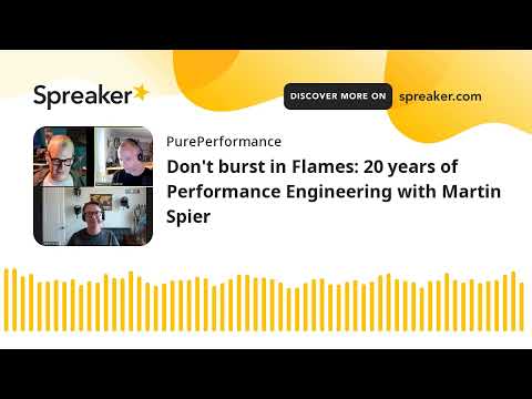 20 years of Performance Engineering with Martin Spier - YouTube