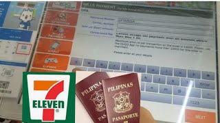 HOW TO PAY PASSPORT ONLINE APPOINTMENT AT 7/11