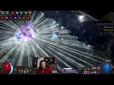 Uhtred Covetous Traitor vs Hiero Self Curse Ice Spear Totems Expedition League 3.15 Path of Exile