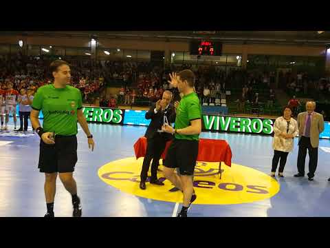 #AscensoDHPM Balonmano Nava 24 Ds Auto Gomas Sinfin 25 3/6/2018(Entrega de trofeos)
