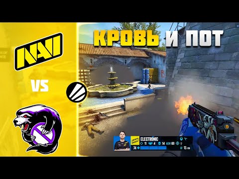 NaVi vs Outsiders - IEM Katowice 2023 - ОБЗОР МАТЧА - СИМПЛ vs JAME
