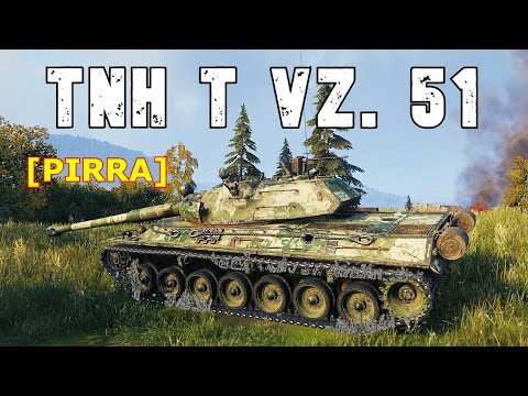 World of Tanks TNH T Vz. 51 - 10 Kills 7,1K Damage