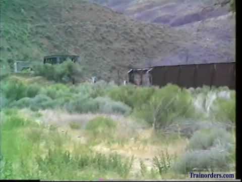 Classic Railroad Series 901 - 3 More From Palisade Canyon, NV 6-15-1992.