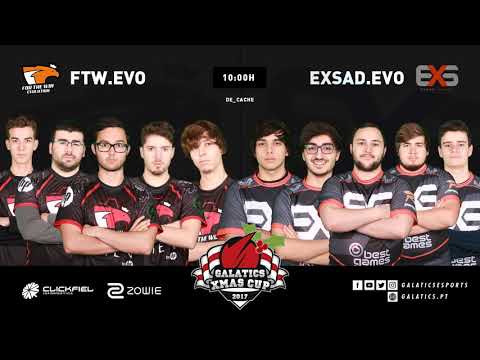 Galatics Xmas Cup 2017 - FTW.Evo vs. EXSAD.Evo / GoldenGaming vs. ASP Rise  [Finais LAN]