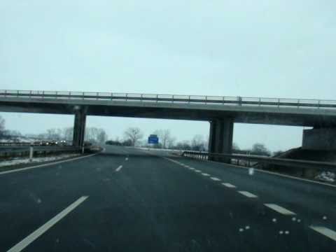 Nový úsek D1 Kroměříž - Hulín a navazující úsek R55 do Otrokovic (1.1.2011)