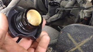 Ford Quick Tips: #1 Engine Oil Cap Puddding