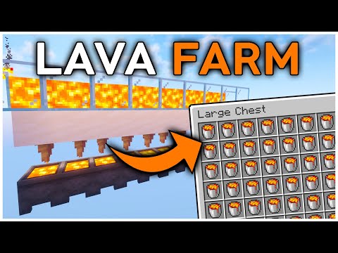The EASIEST Lava Farm in Minecraft 1.21 (Tutorial)