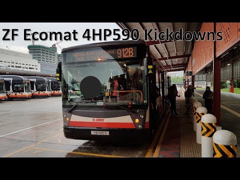 [SMRT]Loud ZF Ecomat 4HP590 Kickdowns - TIB1145S On 912B(Mercedes Benz O405G Hispano Habit)