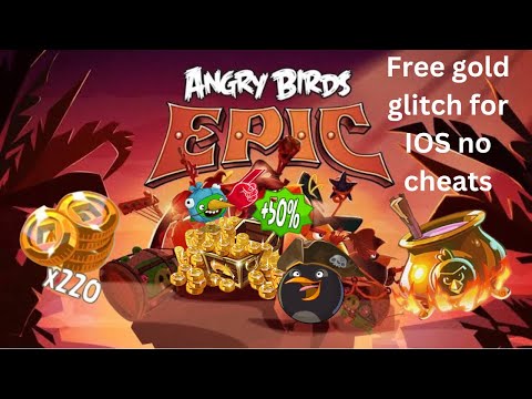 Infinite gold glitch for Angry birds epic (WORKING 2025)