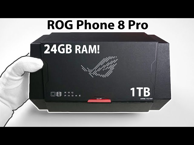 اسوس روق فون  8 برو ، 1تيرا بايت ، 24 جيجا رام ، 5G , النسخة العالمية ، اسود