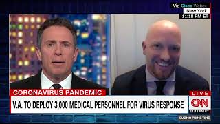 Rieckhoff on Cuomo Prime Time -The VA and Coronavirus Preparedness and Testing - March 20, 2020