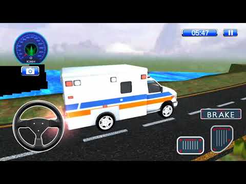 Crazy Ambulance Rescue Service In The Emergency Game 3D - New Ambulance Driving GamePlay 2021