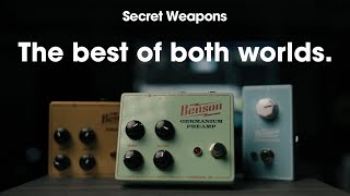 Video thumbnail for Excellent as a Drive OR as an Amp Replacement! Benson Germanium Preamp | Secret Weapons Demo by Mark Johnston