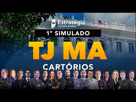 1º Simulado TJ MA Cartórios - Correção