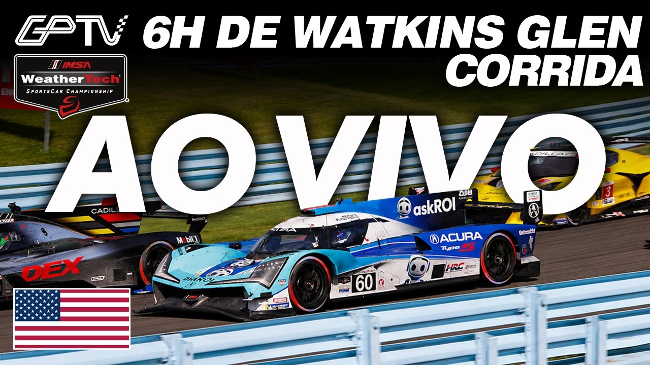 🔴AO VIVO: 6H DE WATKINS GLEN AO VIVO E COM IMAGENS | CORRIDA IMSA 2026 | 6ª etapa [grande premio]