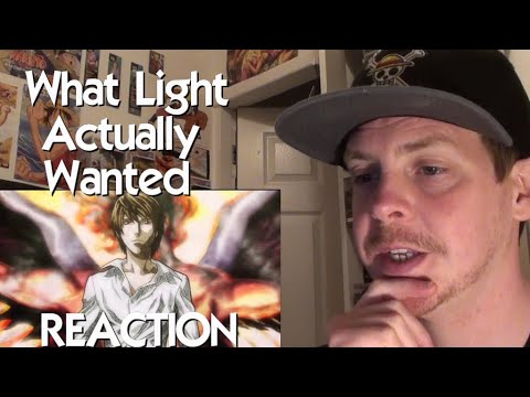 What Light Actually Wanted - Death Note REACTION