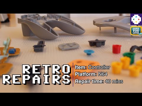 Retro Repairs: N64 Controller Service / Joystick Repair
