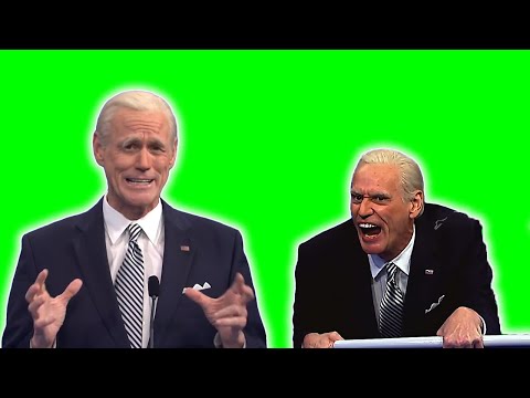 Jim Carrey as American President Joe Biden FOOTAGE GREEN SCREEN