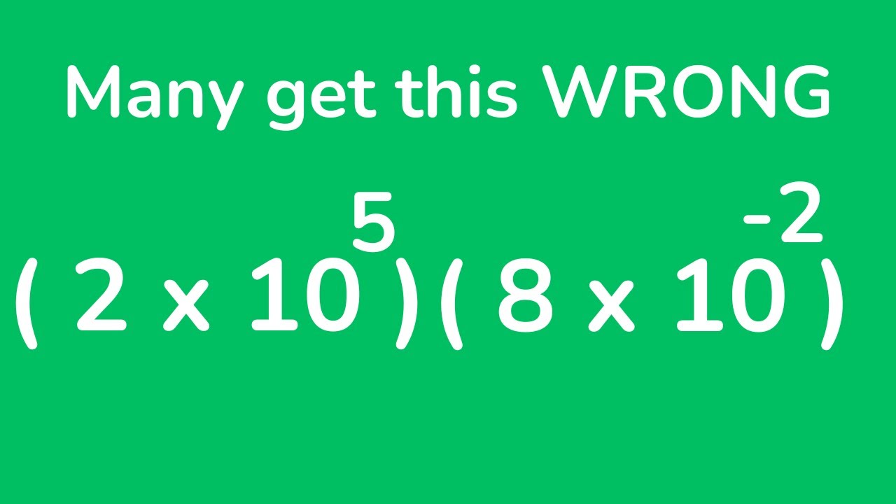 Multiply in Scientific Notation