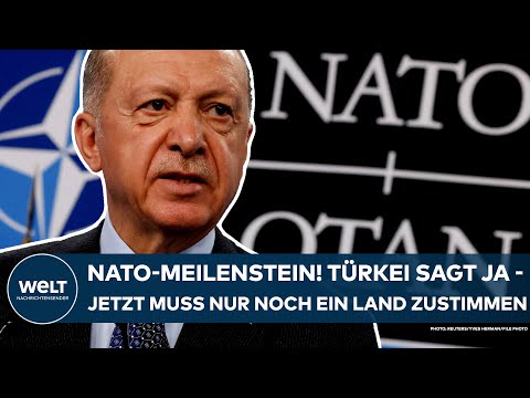 NATO: Die Türkei billigt den Beitritt von Schweden - jetzt hängt es nur noch an einem Land