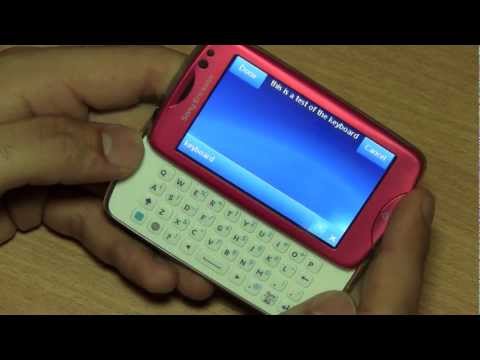 Sony Ericsson Txt Pro CK15i Unboxing and Review Cheap Qwerty Pink Slider